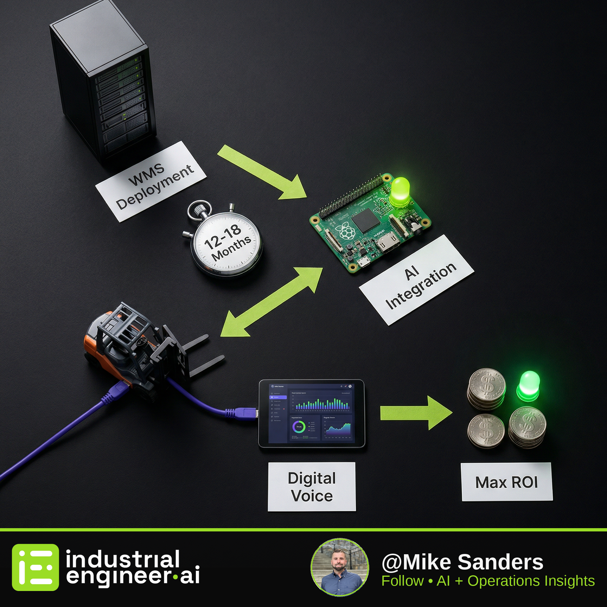 WMS Deployments: Maximize ROI on 12-18 Month Projects with Integrated AI