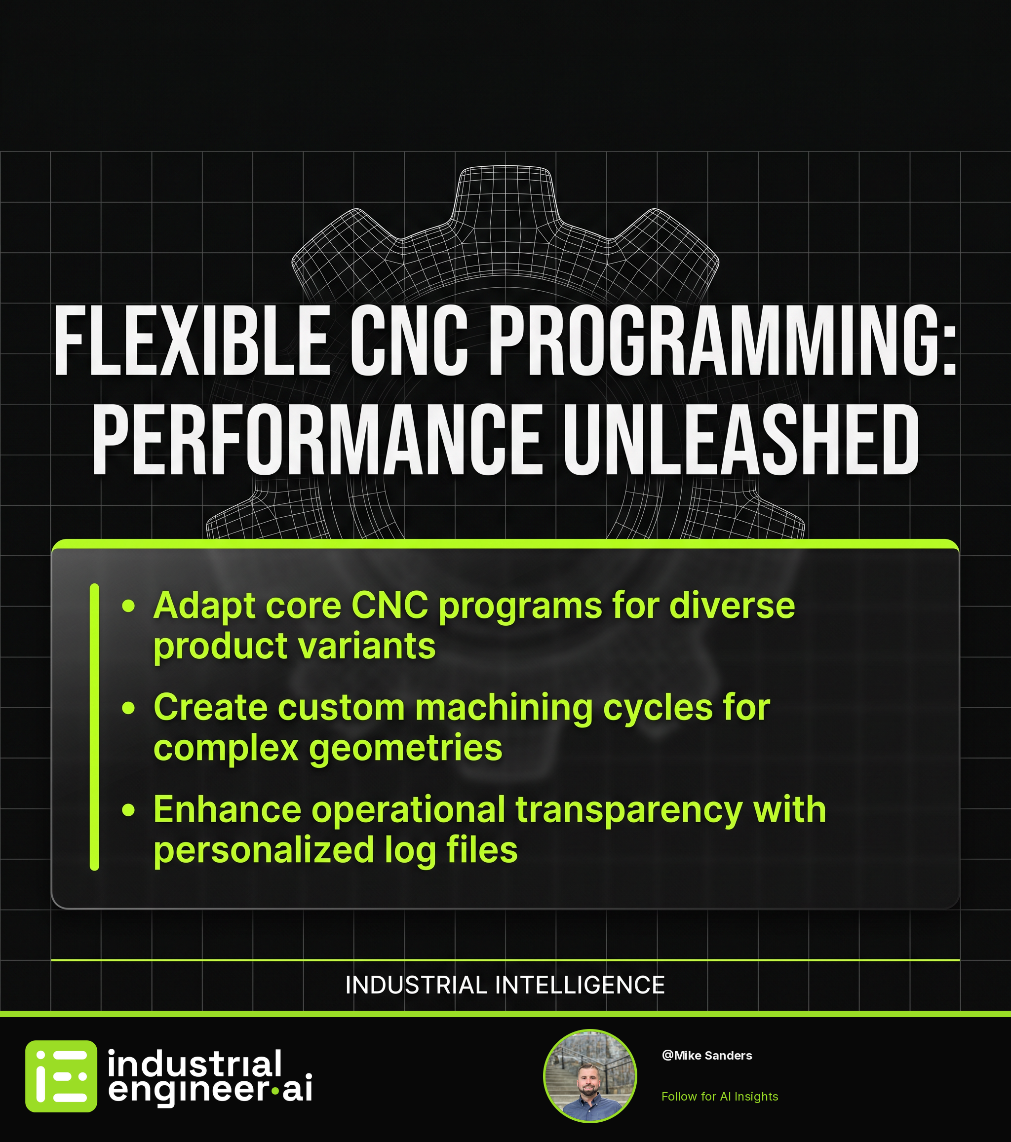 Flexible CNC Programming: Boosting Performance and Operational Transparency