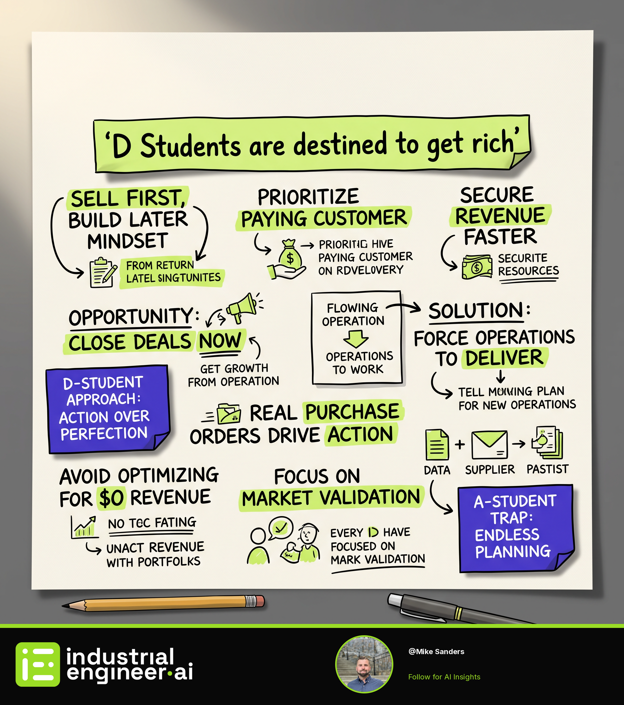 D Students are destined to get rich