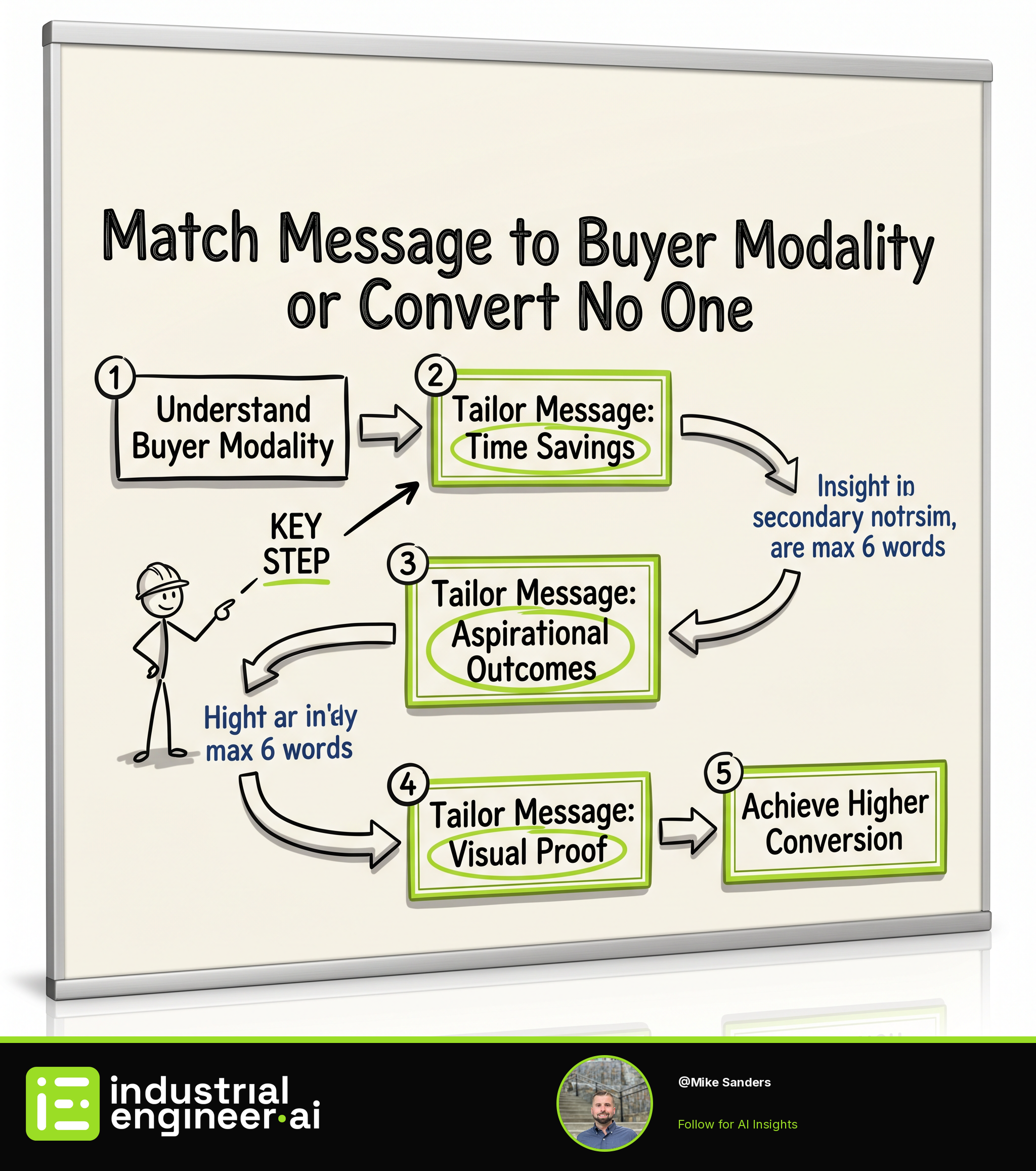 Match Message to Buyer Modality or Convert No One