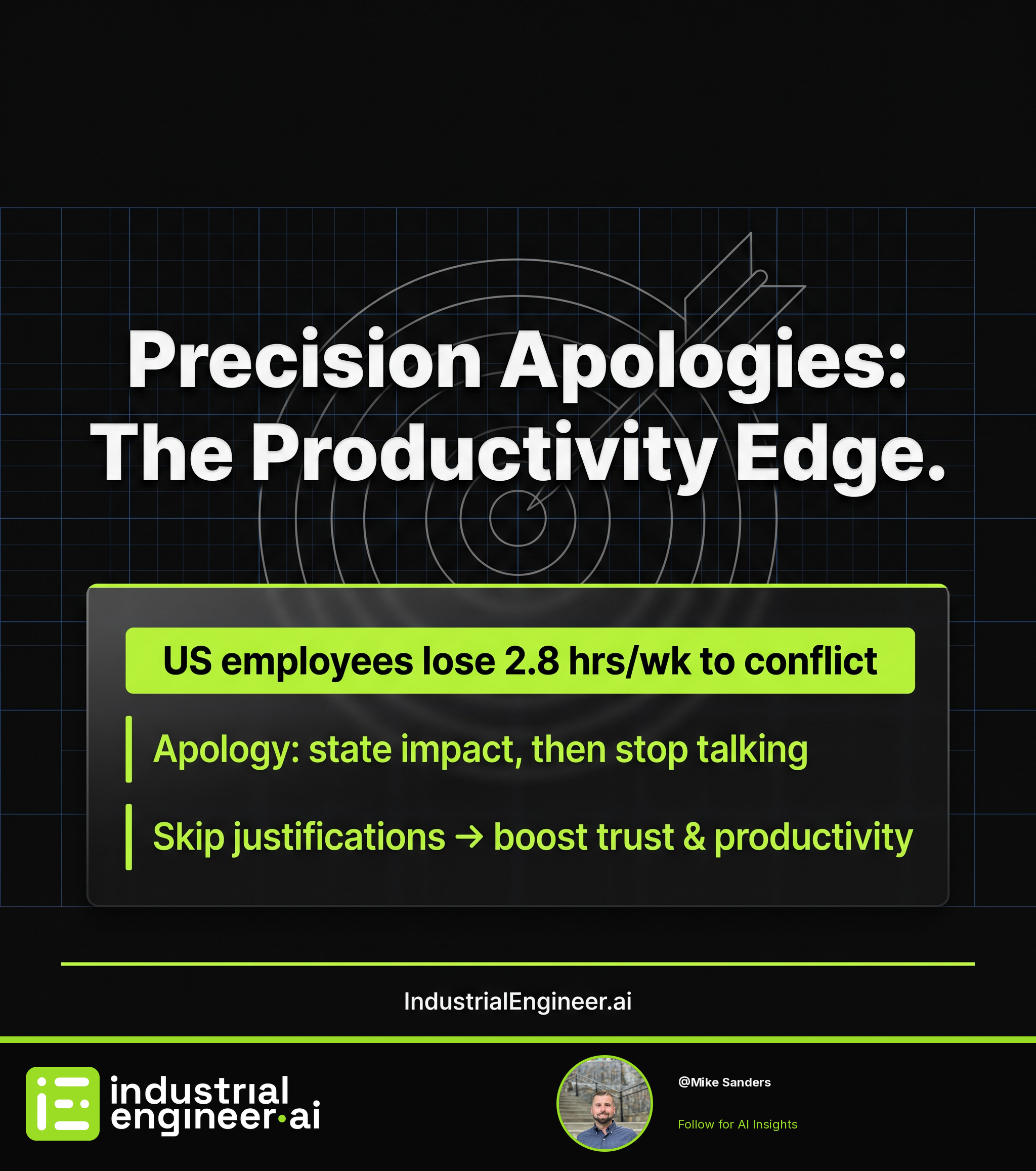 How to apologize at work