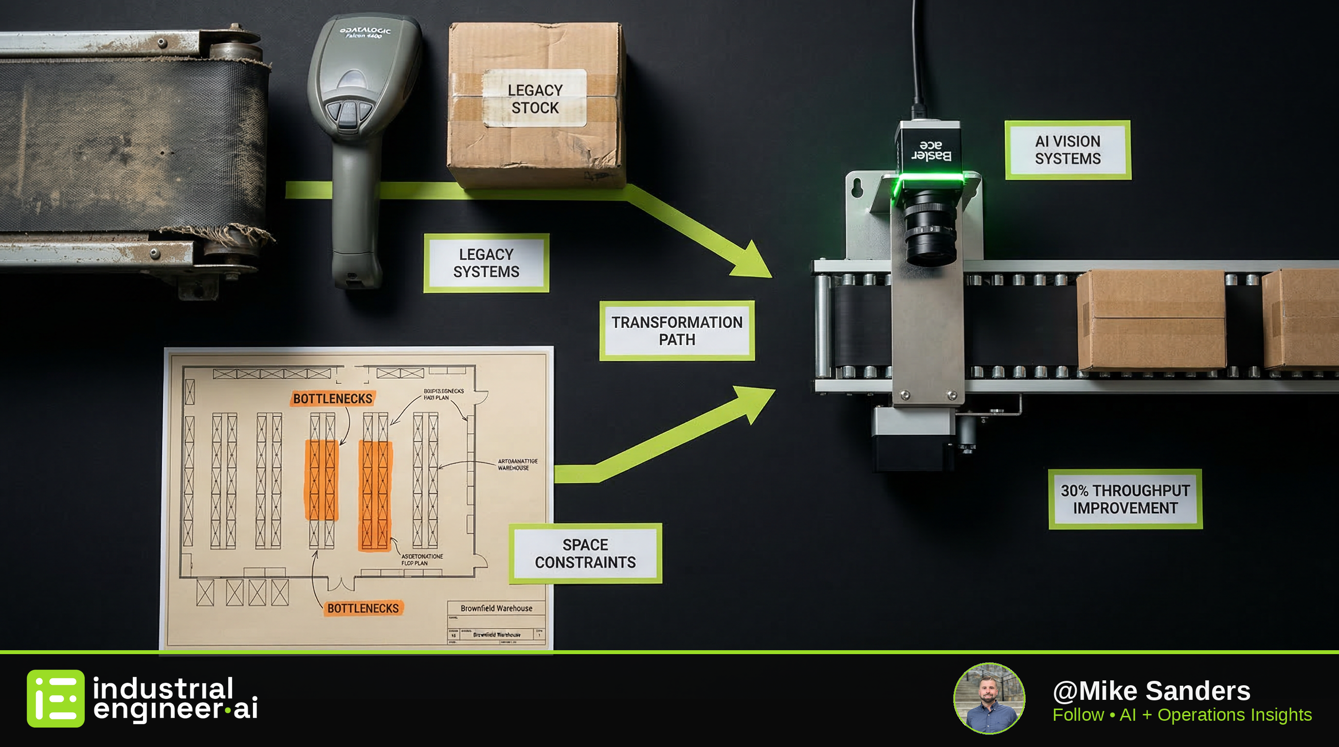 Transforming Brownfield Warehouses with AI: Practical Automation for Existing Facilities