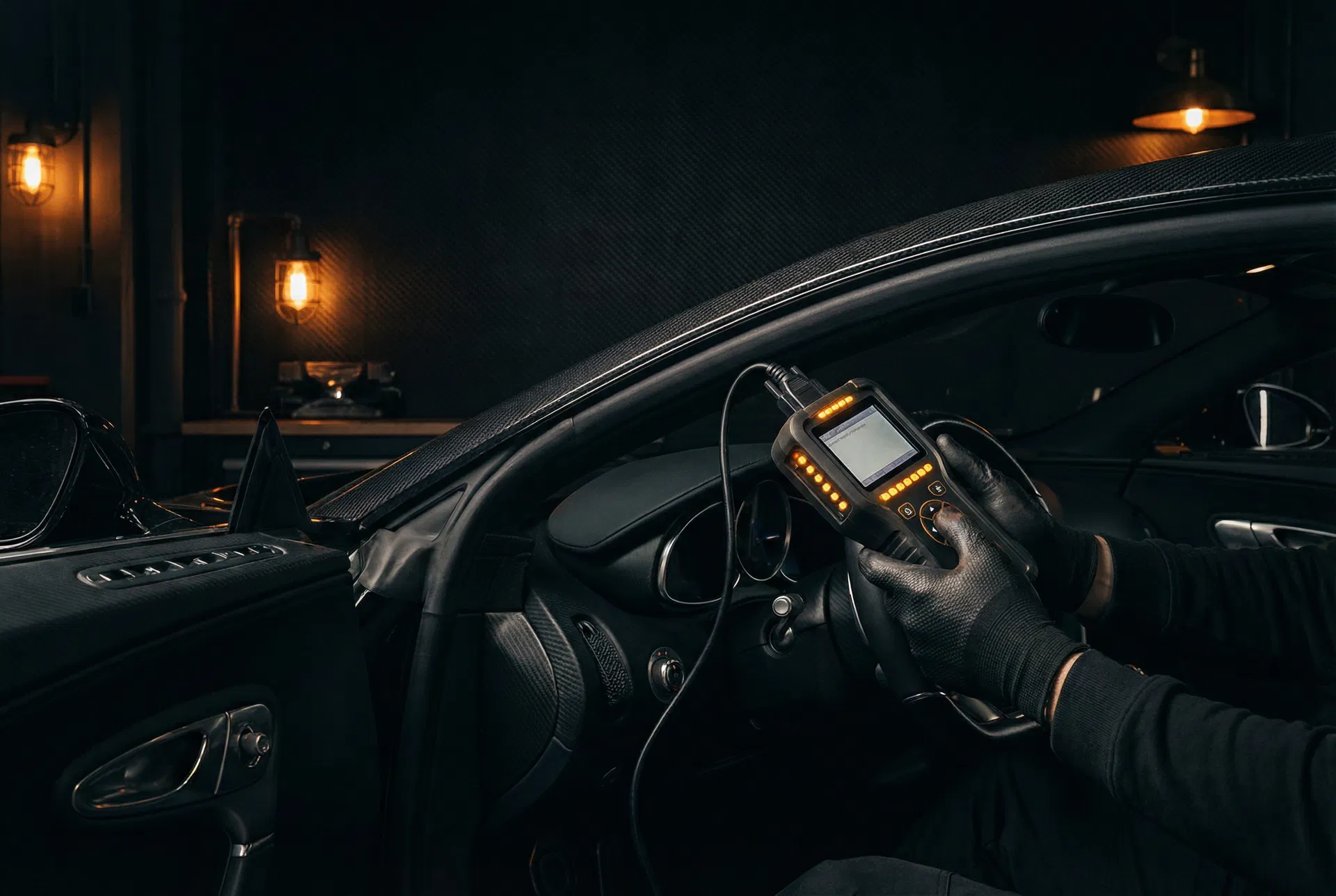 Professional car key programming with specialized equipment