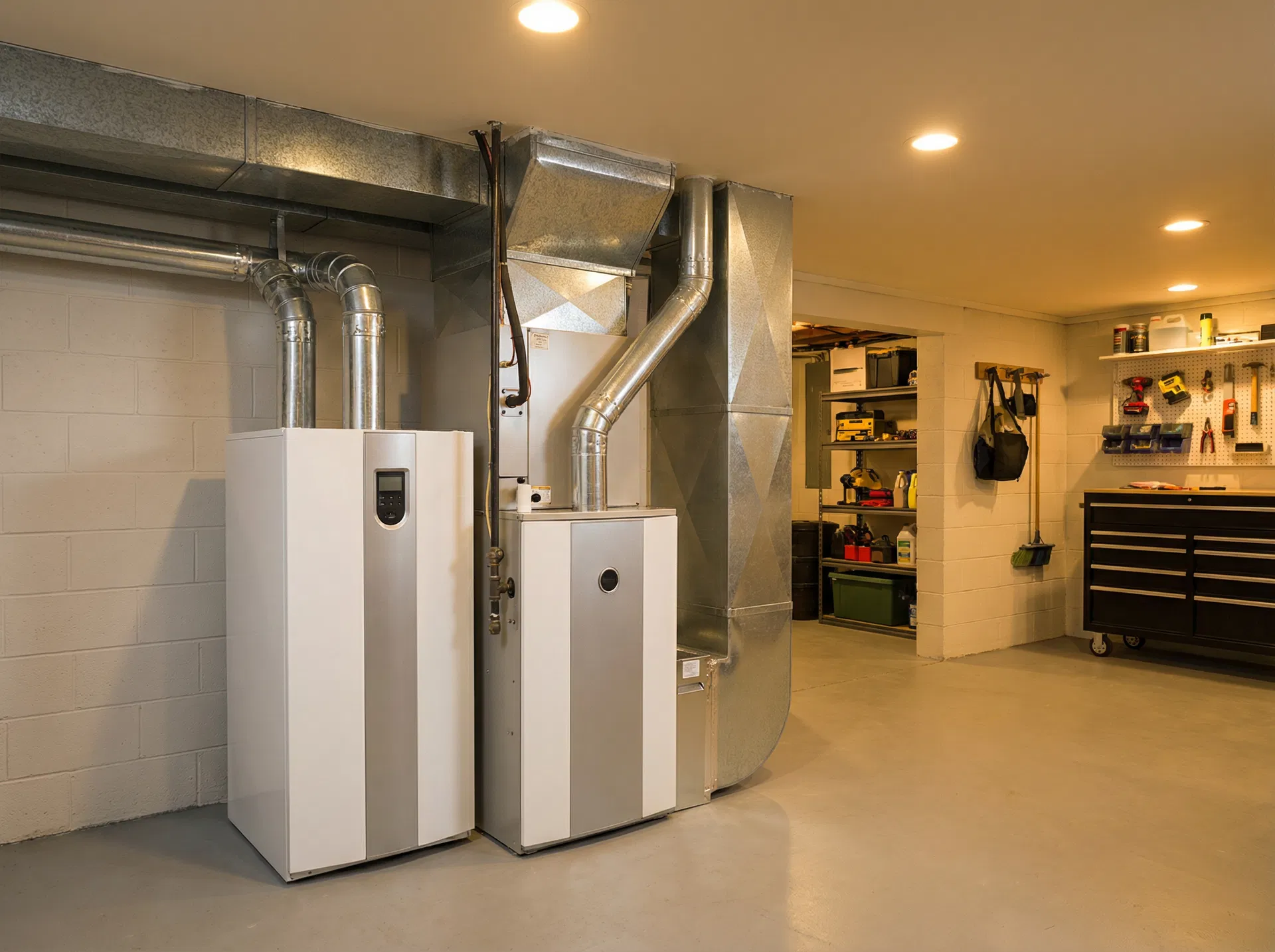 Professional furnace installation by Burton Heating