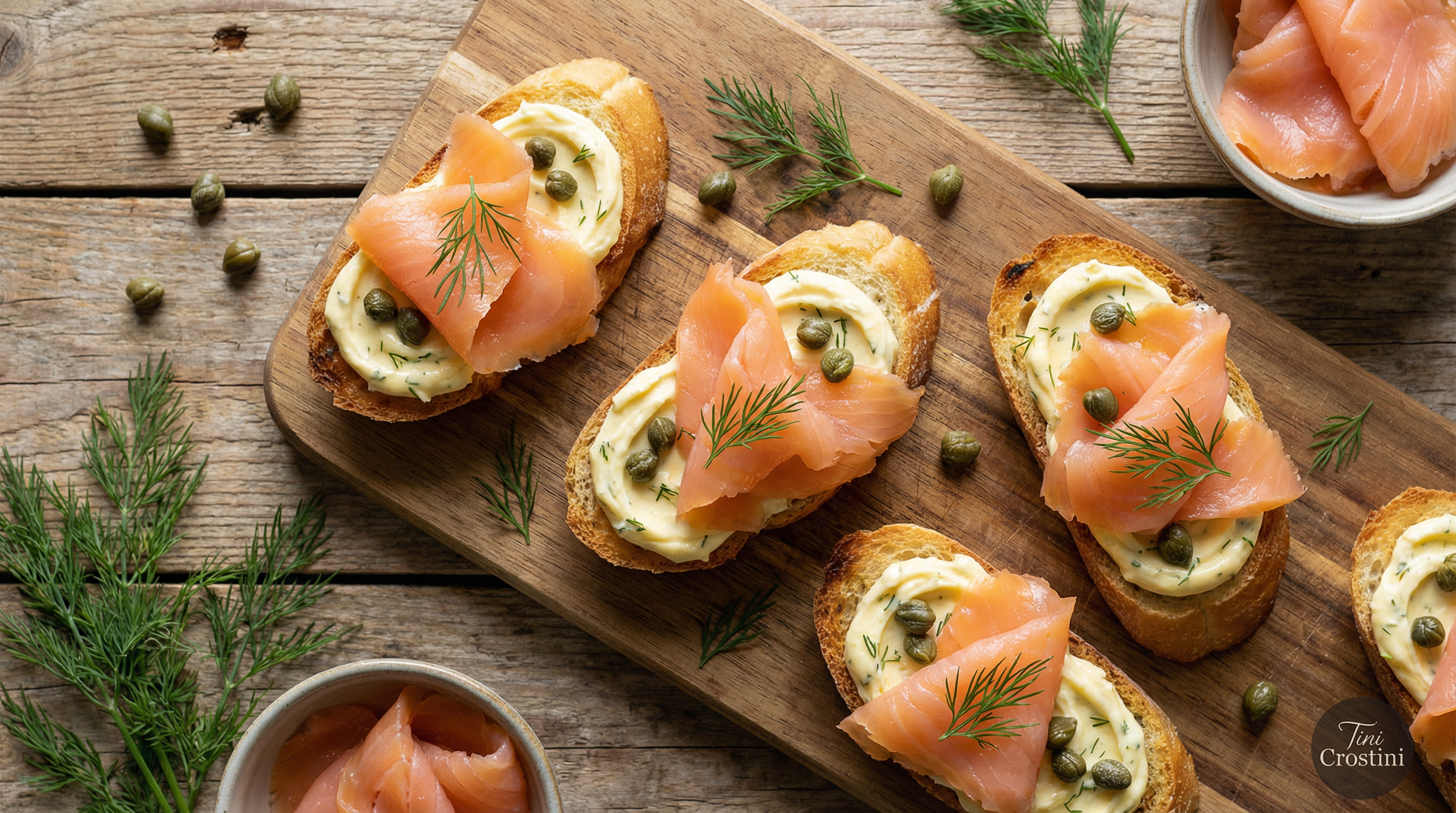 Nordic Sunrise Crostini