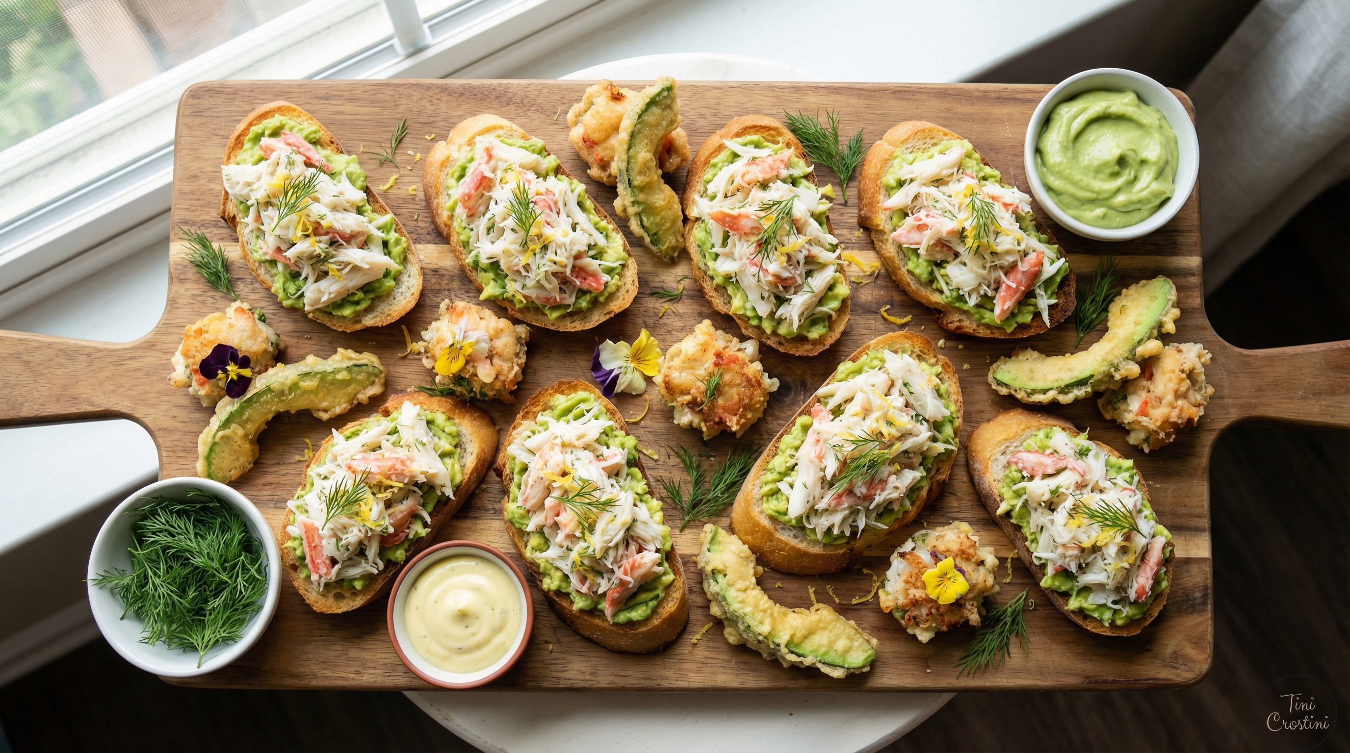 The Pacific Coast Crostini