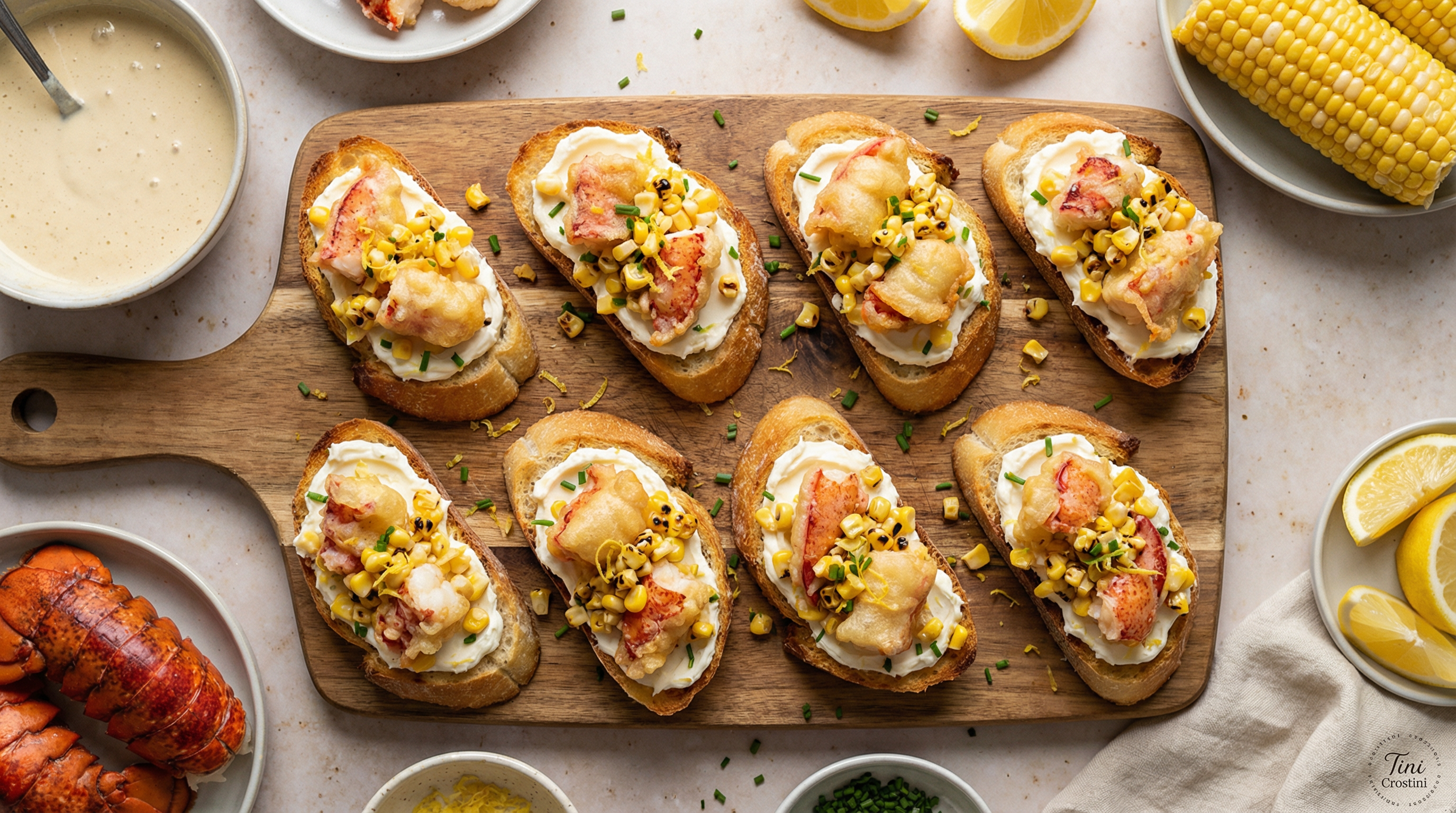 The Maine Event Crostini