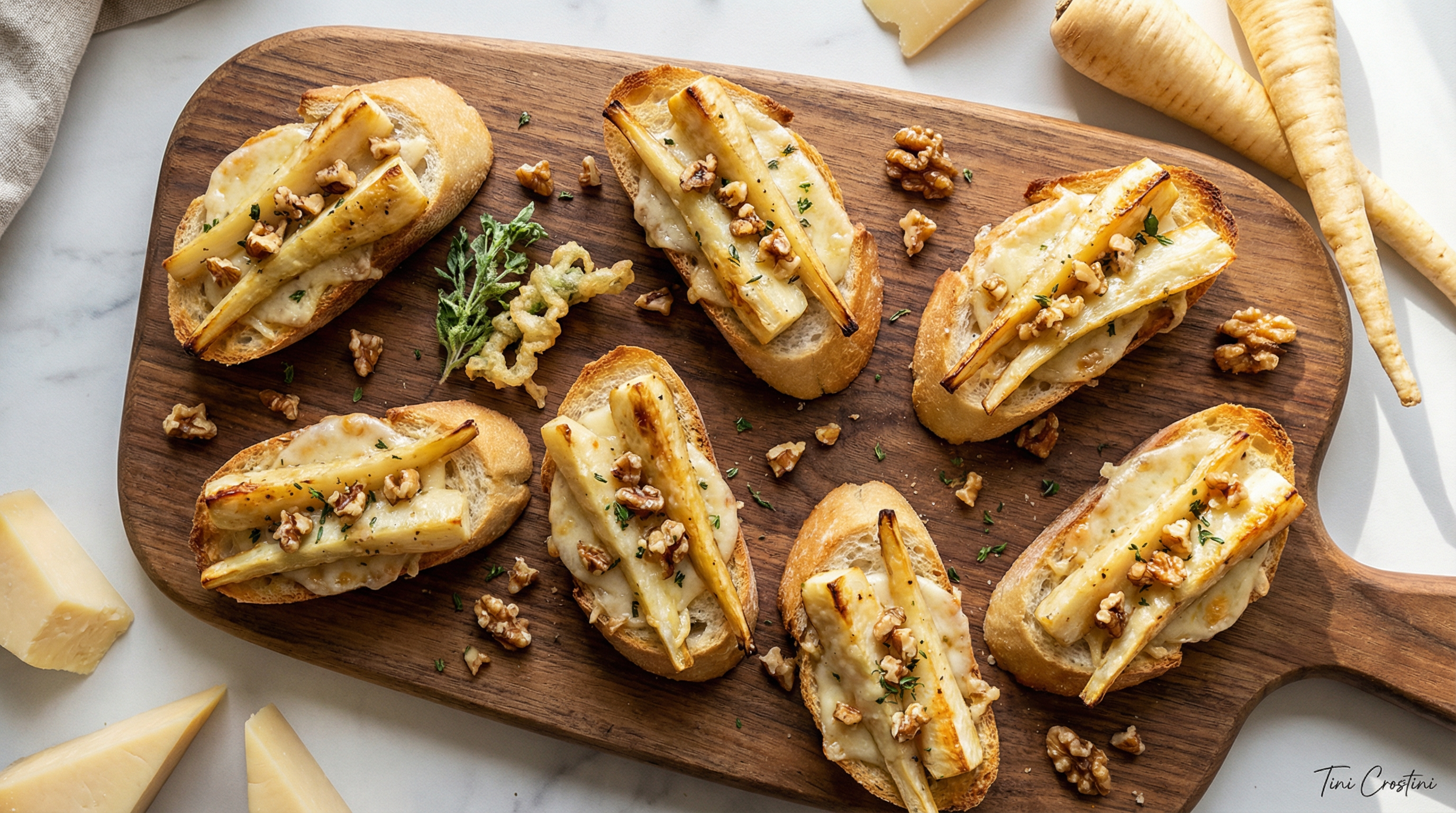 Shadow's Delight: Roasted Parsnip and Gruyère