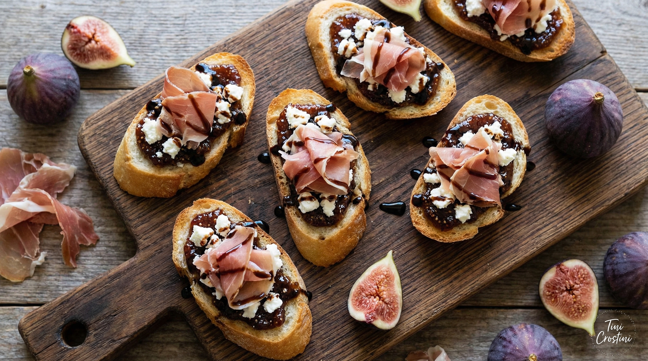 Fig & Prosciutto Farmstead Crostini