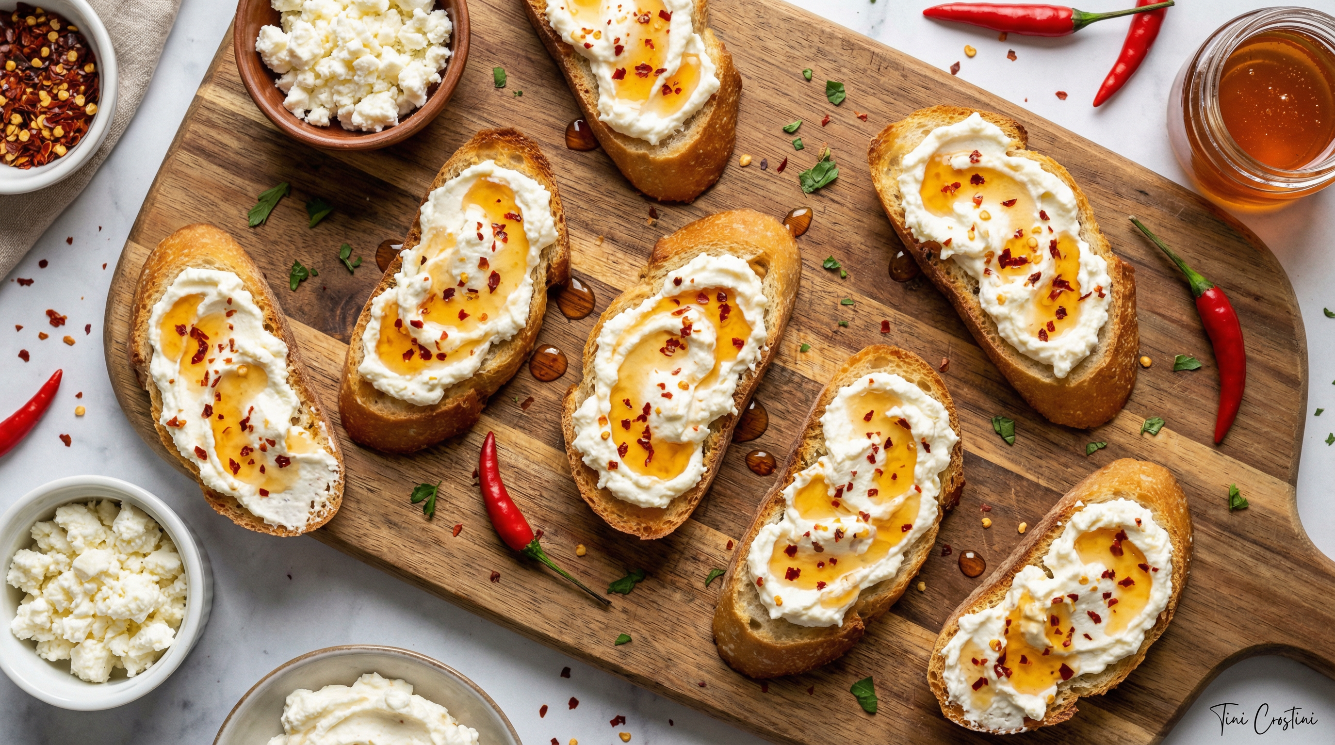 Whipped Feta & Hot Honey Rush