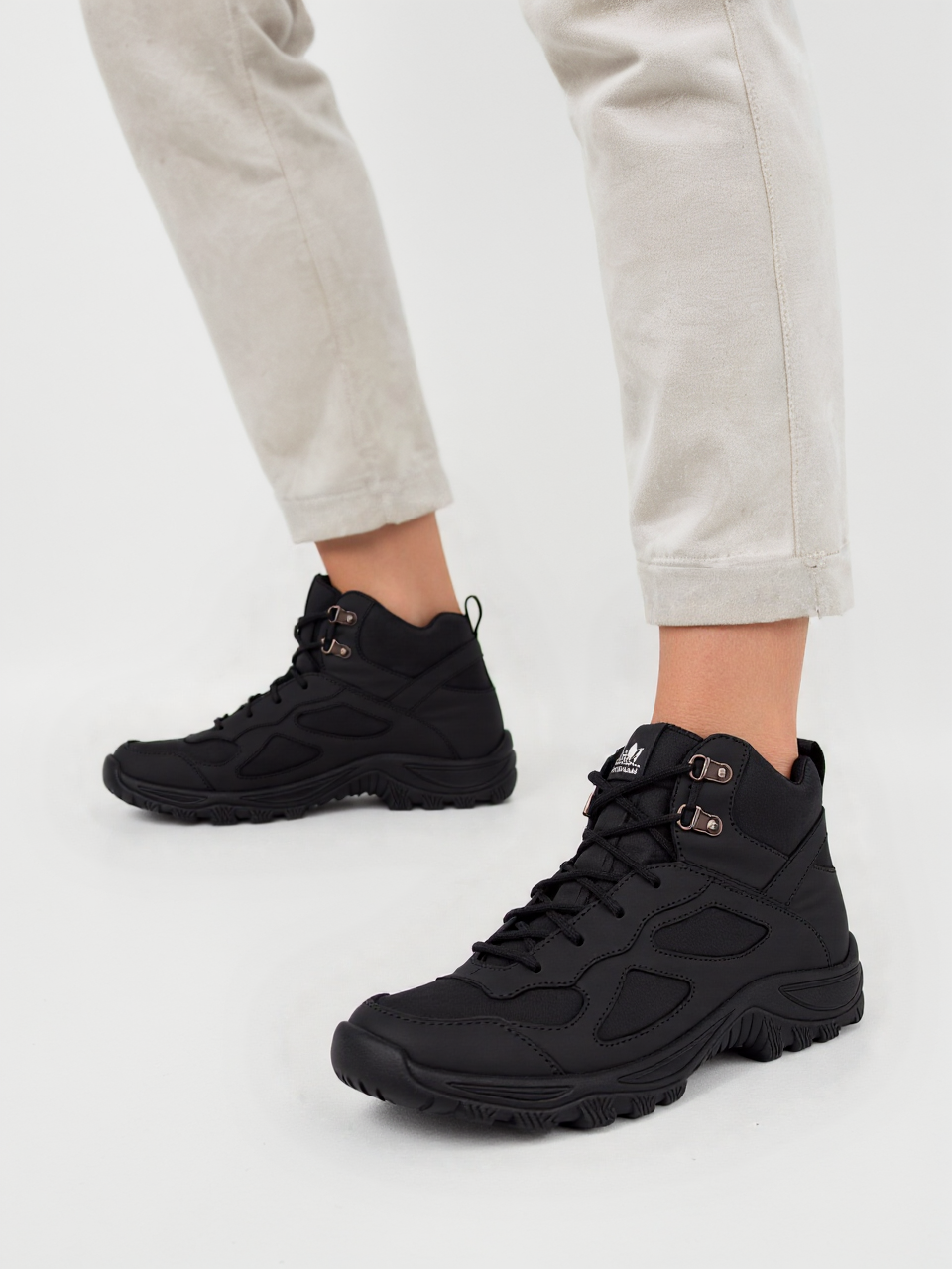 Leo Men's Waterproof Non-Slip Lightweight Outdoor High Top Ankle Boots For Men