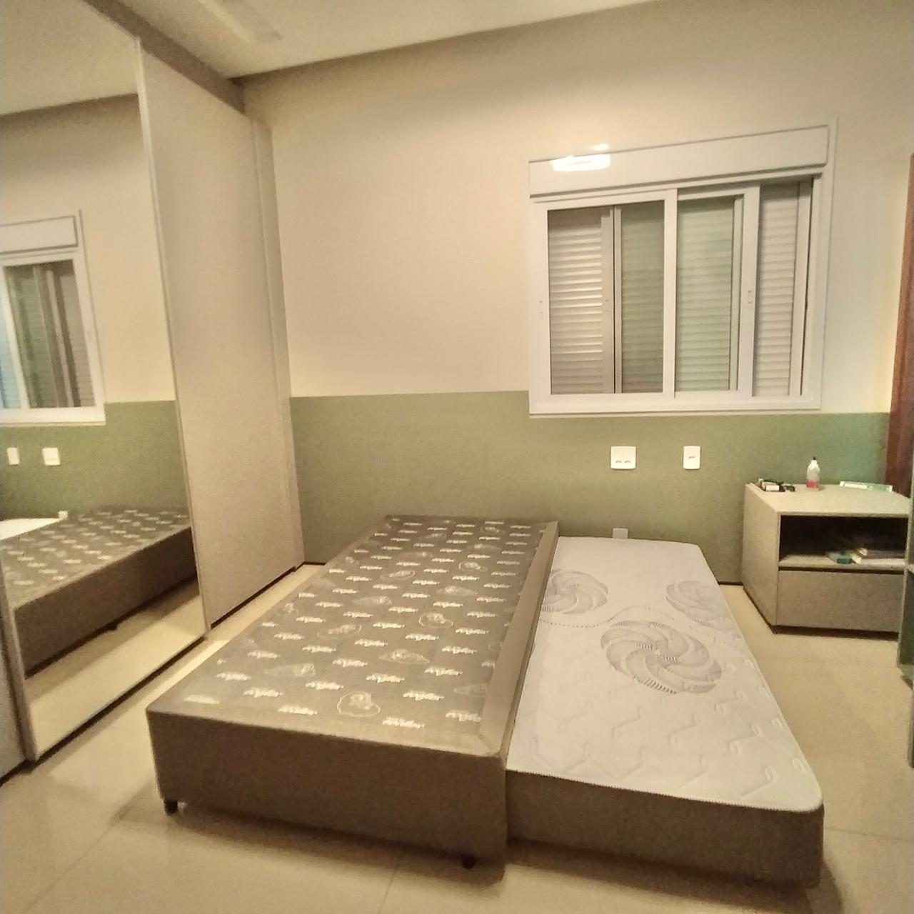 BICAMA DE MOLAS LINHO CINZA