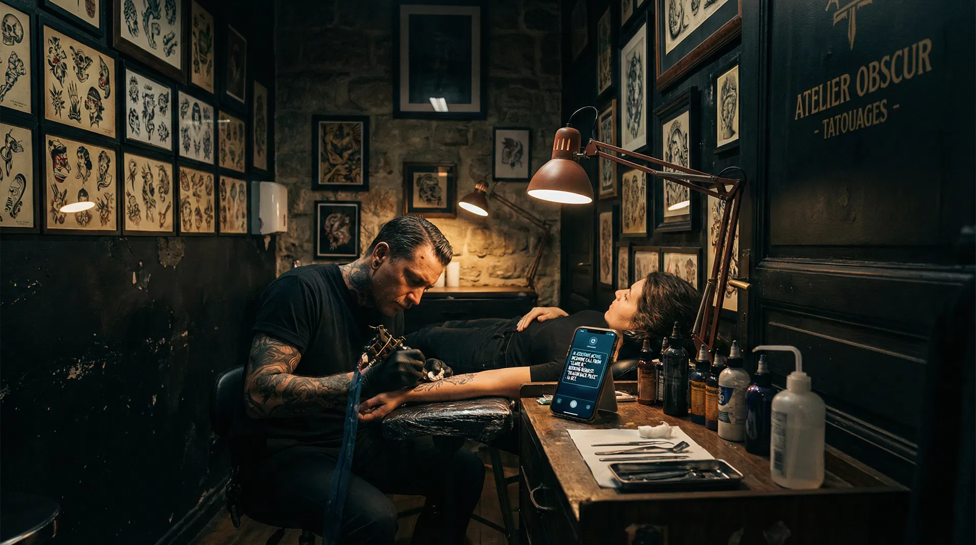 L'IA pour studio de tatouage : Révolutionner l'Art Corporel et la Gestion Clientèle