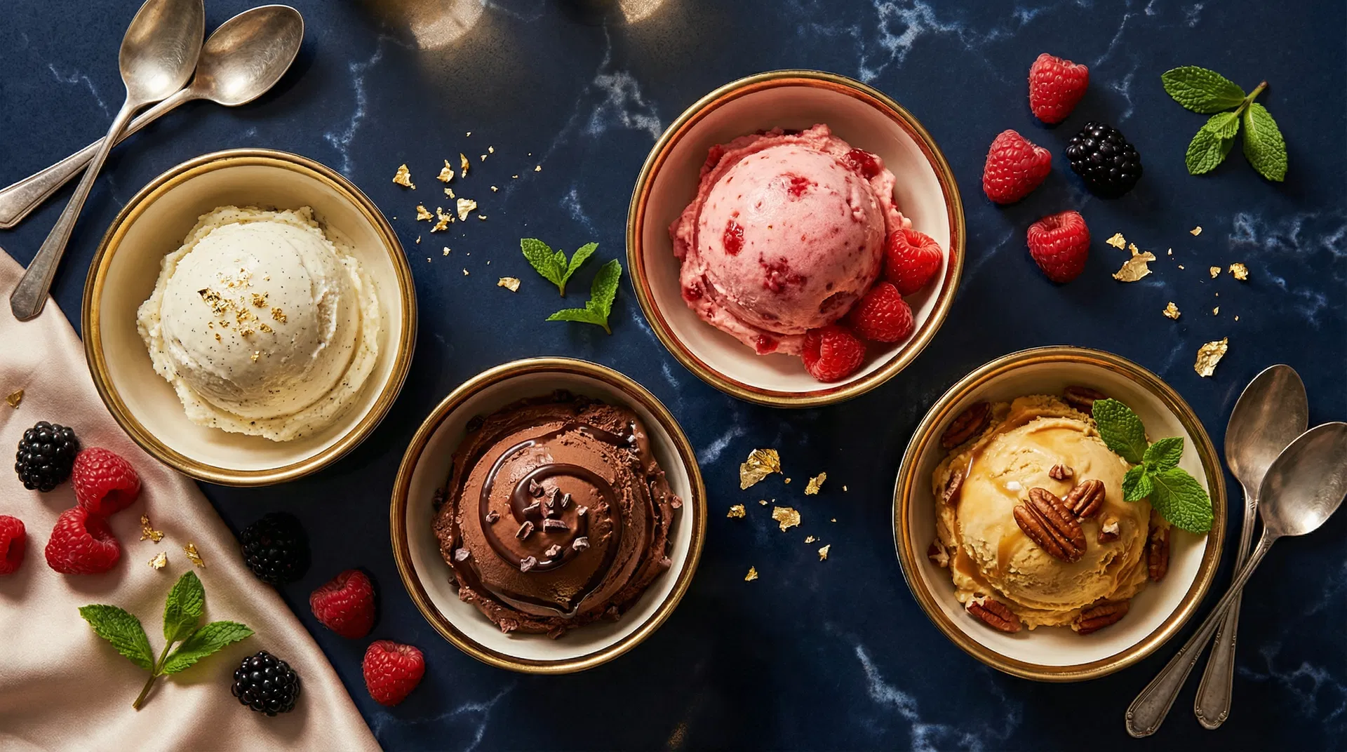 Premium ice cream products