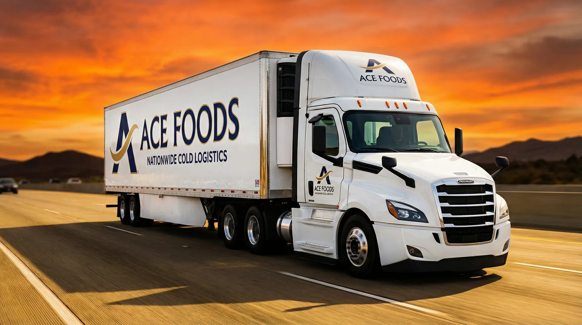 Ace Foods delivery truck