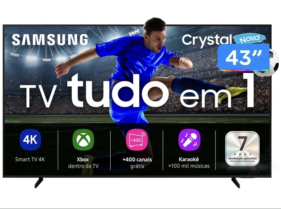 Smart TV 43" Samsung 4K