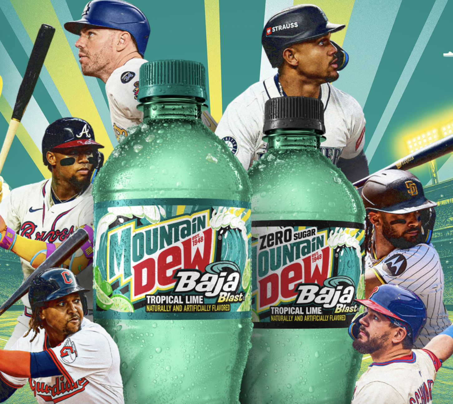 free 20 oz. Mountain Dew® Baja Product