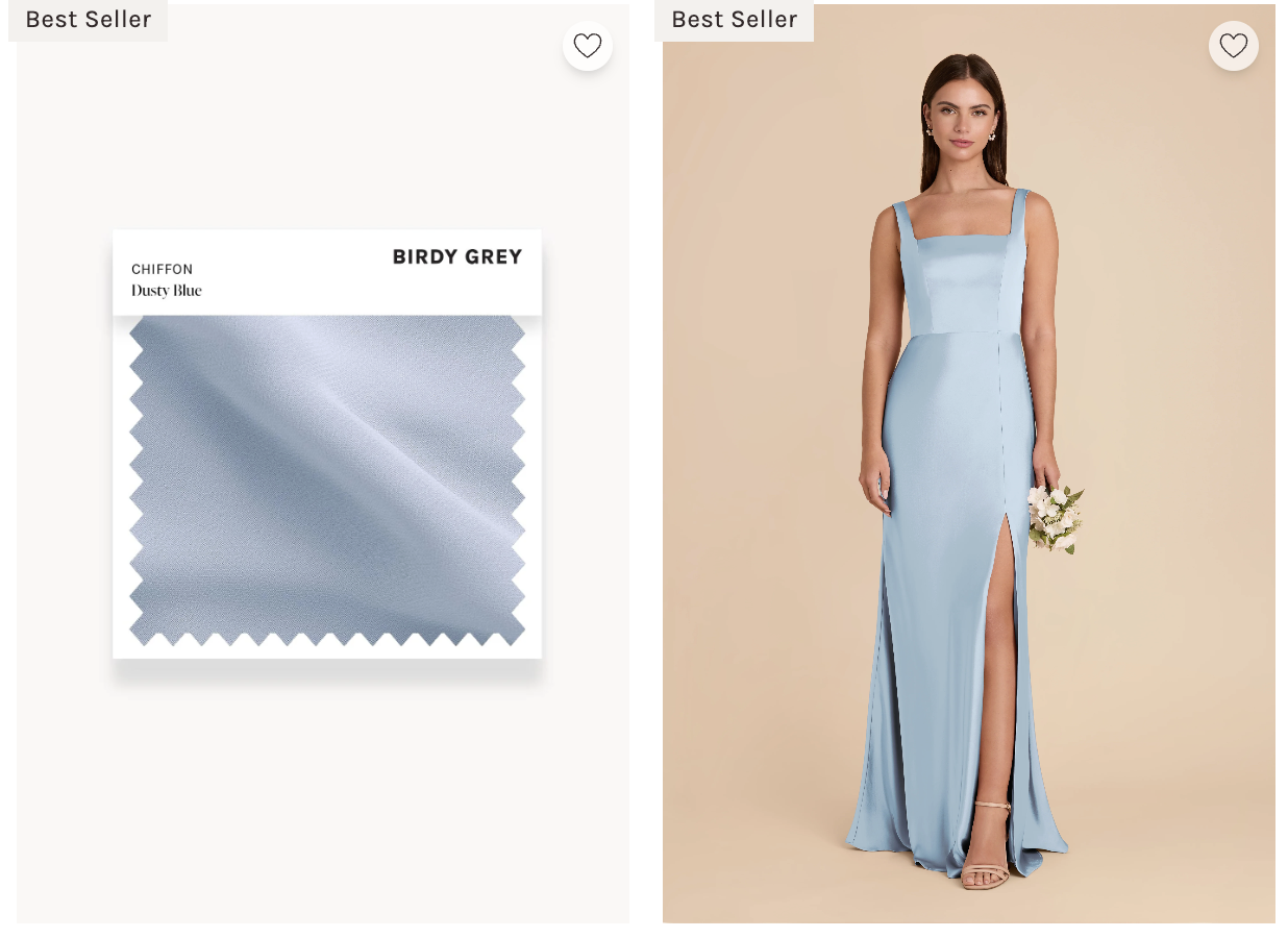 10 Free Bridesmaid Dress Swatches