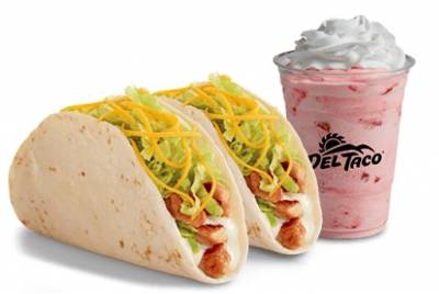 2 FREE GRILLED CHICKEN TACOS at Del Tacos