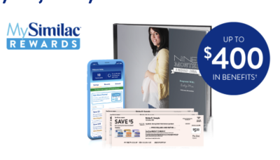 Join MySimilac™ Rewards for up to $400 in benefits and support through your journey