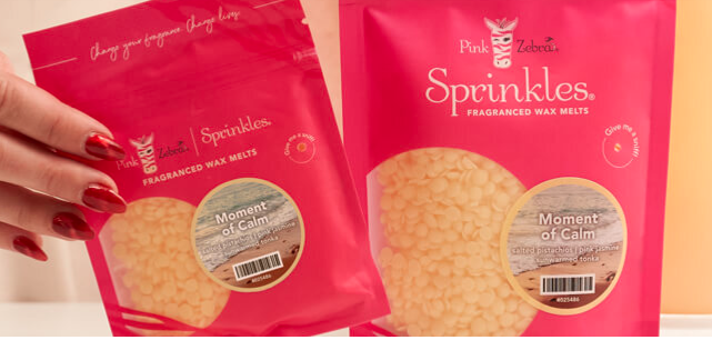 Free Sample of Pink Zebra Fragrance Waxed Melts