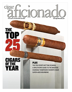 Free 1-Year Subscription to Cigar Aficionado Magazine!