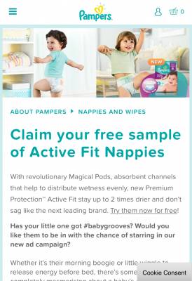 Active Fit Nappies