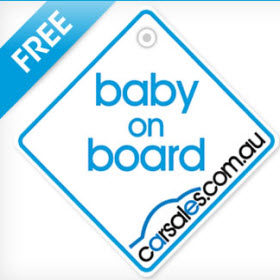 Baby on Board Car Sign