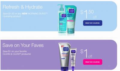 Clean and Clear: Coupons to Use on Your Favorite Clean and Clear Products