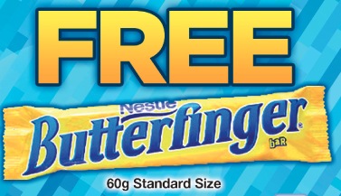 Coupon - Free Butterfinger at Xtra Mart