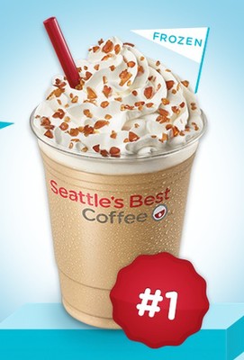 Coupon - Free Frozen Caramel Candy Latte at Seattle's Best Coffee
