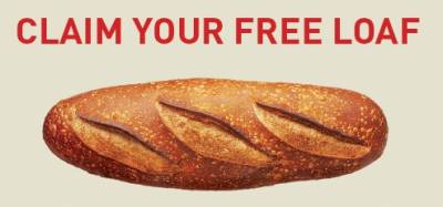 Coupon - Free Loaf of The Original San Francisco Sourdough