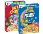 Coupon - FREE! One (1) Lucky Charms Frosted Flakes, 13.8 oz or Lucky Charms, 14.9 oz.