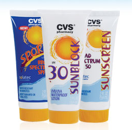 Coupon - Free Sunscreen from CVS Pharmacy
