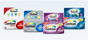 Coupon - Save $3 on Centrum Multivitamins