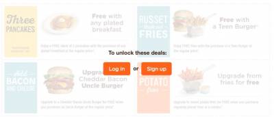 Coupons from A&W Canada