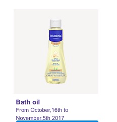 Enter to Win Free Mustela Bath Oil