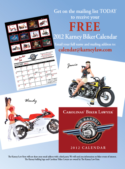 FREE 2012 Karney Biker Calendar (EXPIRED)