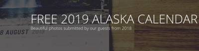 FREE 2019 ALASKA CALENDAR
