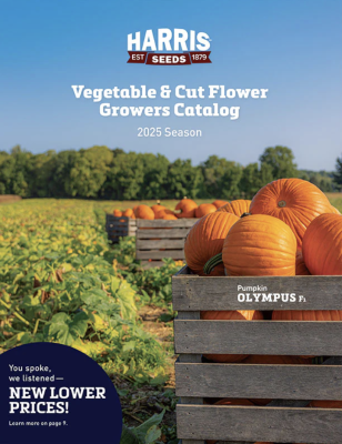 Free 2025 Harris Seeds Vegetable & Cut Flower Growers Catalog