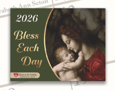 Free 2026 Heart of the Nation Catholic Art Wall Calendar