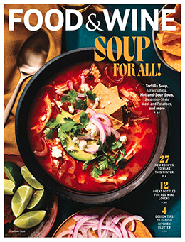 Free 6 Month Subscription to Food & Wine Magazine!