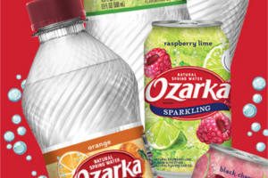 FREE 8-Pack of Sparkling Ozarka Brand Natural Spring Water
