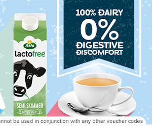 Free Arla Lactofree Semi Skimmed with Sainsburry's Online 