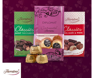 Free Bag Thorntons Chocolate- O2 Priority