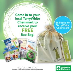 Free Bao Bag with Baby Product Samples