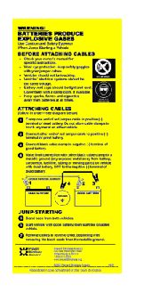 FREE Battery Jump Start Sticker!