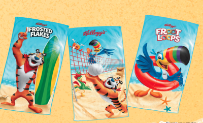 Free Beach Towel from Kellogg