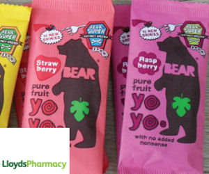 Free 'Bear Fruit Yoyo'- O2 Priority