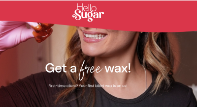 Free Bikini Wax at Hello Sugar (New Clients Only)